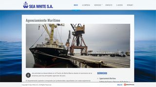 
                            10. Sea White S.A. | - Agenciamiento Marítimo | Agencia marítima, estibaje ...