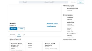 
                            8. Seadrill Careers: Jobs | LinkedIn