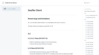 
                            12. Seafile Client - Seafile Server Manual - GitBook