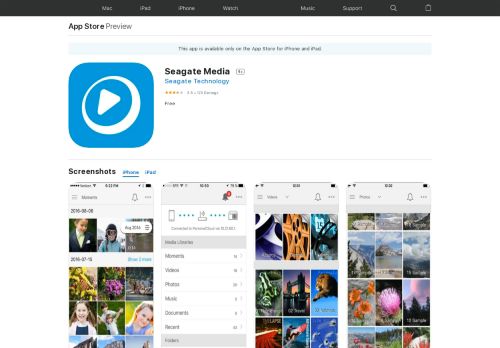 
                            9. Seagate Media on the App Store - iTunes - Apple