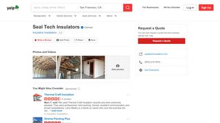 
                            12. Seal Tech Insulators - Request a Quote - Insulation Installation - 1597 ...