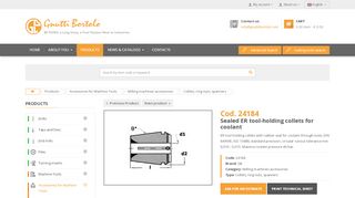 
                            10. Sealed ER tool-holding collets for coolant MU05 - Gnutti Bortolo