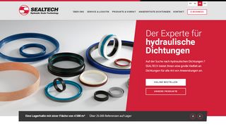 
                            1. SEALTECH, Der Experte für hydraulische Dichtungen (Benelux, Europa)