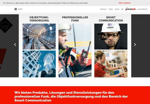 
                            1. SEAMCOM - Nahtlose Telekommunikation - SEAMCOM GmbH & Co. KG