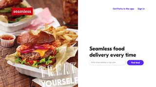 
                            3. Seamless | Food Delivery from Restaurants Near You ~ Order Online