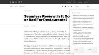 
                            10. Seamless Review: Is It Good or Bad For Restaurants?