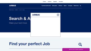 
                            3. Search & Apply - Airbus