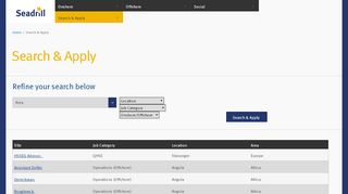 
                            3. Search & Apply | Seadrill Careers