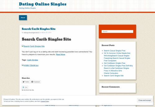 
                            9. Search Carib Singles Site | Dating Online Singles