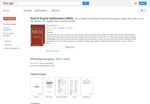
                            12. Search Engine Optimization (SEO): How to Optimize Your ...