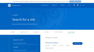 
                            4. Search for a Job - Search Results | Jobs and Careers at GE ...