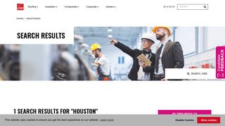 
                            6. Search Houston Jobs at OWENS CORNING