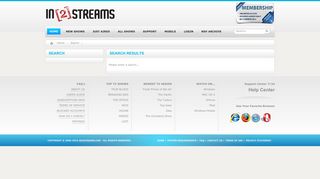 
                            9. Search - In2Streams On-Demand TV - Internet TV - TV Online - Watch ...