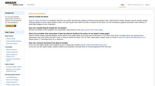 
                            7. Search Inside the Book - Author Central - Amazon.com