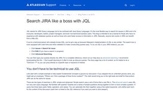 
                            1. Search JIRA like a boss with JQL - Atlassian Documentation