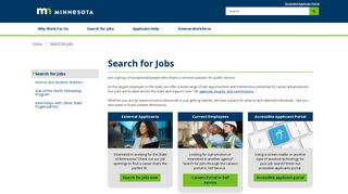 
                            3. Search Jobs / Careers in the State of Minnesota - Minnesota.gov
