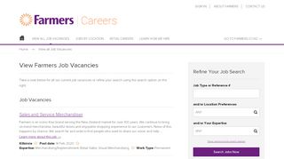 
                            1. Search Jobs - Farmers Careers