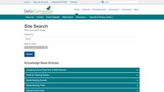 
                            5. Search: Log in - Delta Community Credit Union