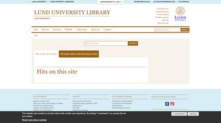 
                            4. Search | Lund University Library