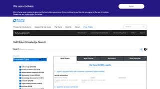 
                            6. Search - MySupport - Micro Focus Software Support