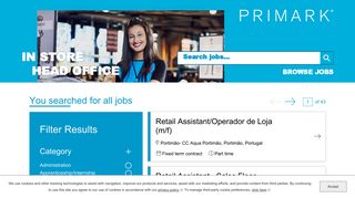 
                            8. Search our Job Opportunities at Primark | Primark Careers