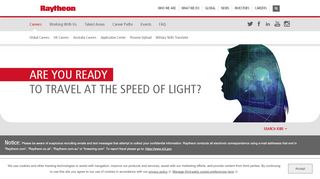
                            2. Search our Job Opportunities at Raytheon