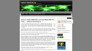 
                            4. Search OVID EMBASE and Get MEDLINE for Free…. without knowing it