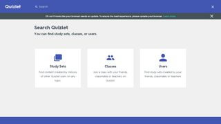 
                            9. Search Quizlet