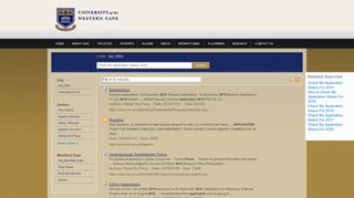 
                            7. Search Results : Check My Application Status 2019 - UWC