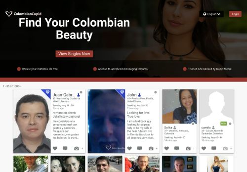 
                            2. Search Results - ColombianCupid.com