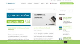 
                            4. Search Results for “member log in” – Page 2 – Kannaway