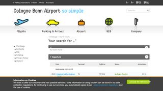 
                            11. Search - Service - Cologne Bonn Airport