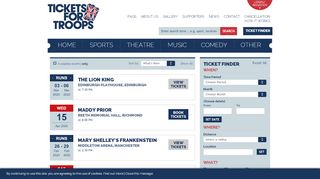 
                            6. Search | Tickets for Troops