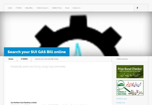 
                            8. Search your SUI GAS Bill online | See And Report ...