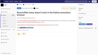 
                            5. Search/filter entry doesn't work in the Python ... - GNOME gitlab