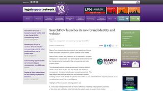 
                            4. SearchFlow launches its new brand identity and website | Legal ...