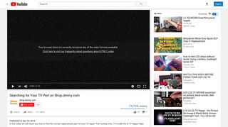 
                            5. Searching for Your TV Part on ShopJimmy.com - YouTube