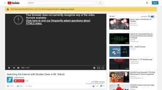 
                            12. Searching the Internet with Shodan (Seen in Mr. Robot) - YouTube