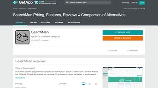 
                            13. SearchMan Pricing, Features, Reviews & Comparison of Alternatives ...