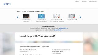 
                            13. Sears Mastercard® - Compare Benefits and Apply - Credit Cards