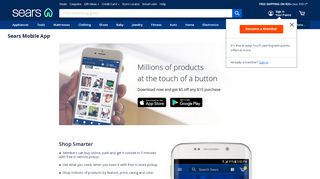 
                            5. Sears Mobile App - Sears