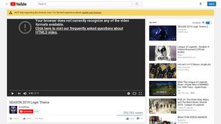 
                            1. SEASON 2019 Login Theme - YouTube