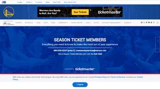 
                            2. Season Ticket Holders | Golden State Warriors - NBA.com