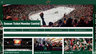 
                            6. Season Ticket Member Central | Minnesota Wild - NHL.com