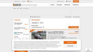 
                            6. Seat Altea Fr Angebote bei mobile.de kaufen - mobile suchen