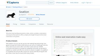 
                            13. Seatlion Reviews and Pricing - 2019 - Capterra