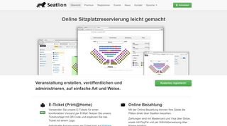 
                            4. Seatlion - seat reservation and administration for your event - seat ...