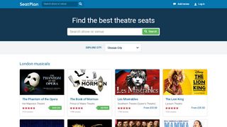 
                            11. SeatPlan: London Theatre Tickets | Seat Reviews & View Photos