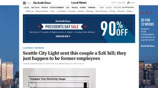 
                            10. Seattle City Light sent this couple a $2K bill; they just happen to be ...