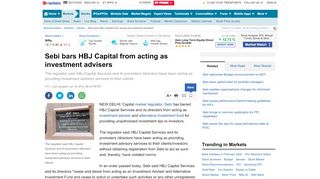 
                            3. Sebi bars HBJ Capital from acting as investment advisers - The ...